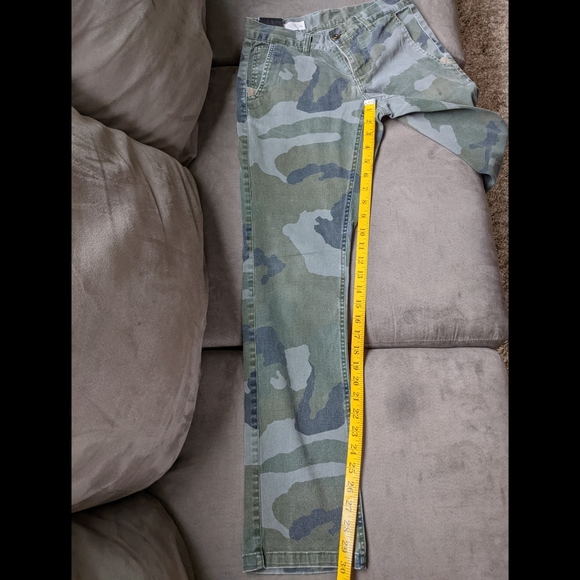 Camouflage Straight Legged Pants - Picture 4 of 7